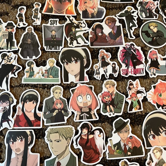 COPY - Spy x Family 50 pcs Stickers Set Japanese Anime - Picture 3 of 5